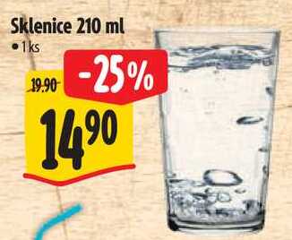 Sklenice 210 ml