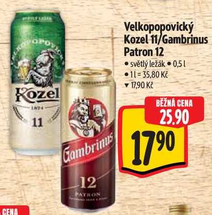 Gambrinus Patron 12, 0,5 l