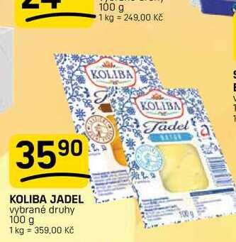 KOLIBA JADEL vybrané druhy 100 g 