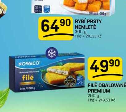 FILÉ OBALOVANÉ PREMIUM 200 g  