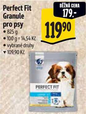 Perfect Fit Granule pro psy, 825 g