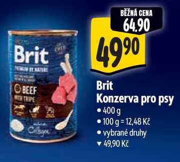 Brit Konzerva pro psy, 400g