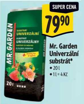 Mr. Garden Univerzální substrát*,201   