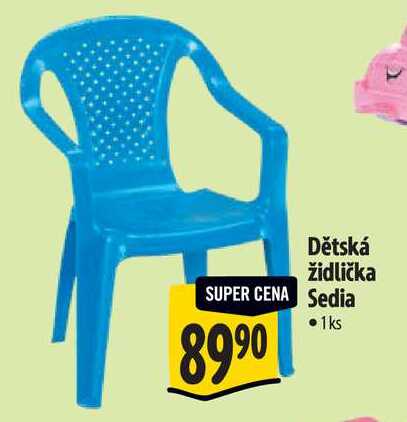 Dětská židlička Sedia, 1 ks 