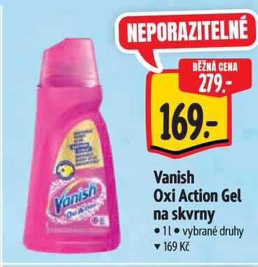 Vanish Oxi Action Gel na skvrny, 11