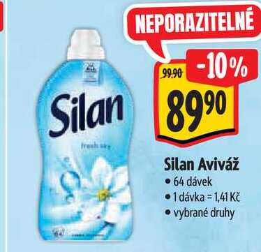 Silan Aviváž, 64 dávek