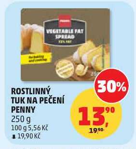 ROSTLINNÝ TUK NA PEČENÍ PENNY, 250 g