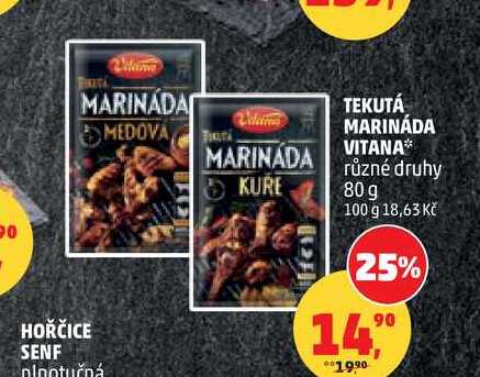 TEKUTÁ MARINÁDA VITANA, 80 g 