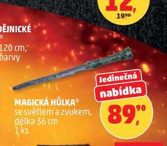 MAGICKÁ HŮLKA, 1 ks