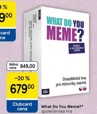 What Do You Meme? společenská hra 