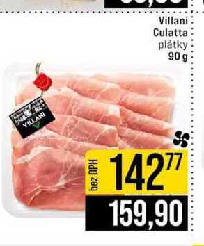 Villani Culatta plátky 90g 