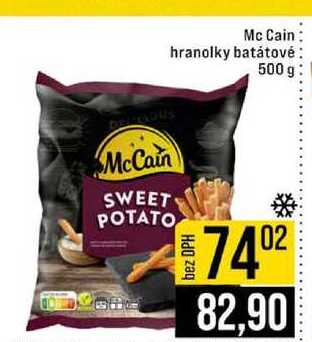 Mc Cain hranolky batátové 500 g