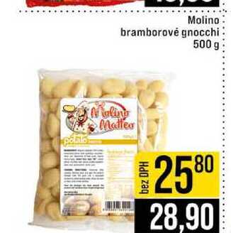 Molino bramborové gnocchi 500 g 