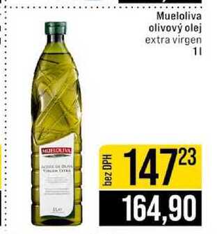 Mueloliva olivový olej extra virgen 1l