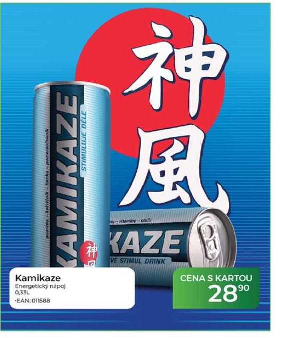 Kamikaze Energetický nápoj 0,33L