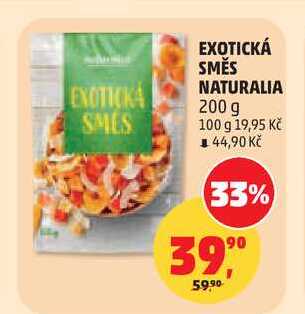 EXOTICKÁ SMĚS NATURALIA, 200 g 