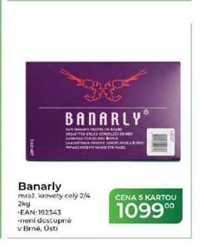 Banarly mraz. krevety celý 2/4 2kg  