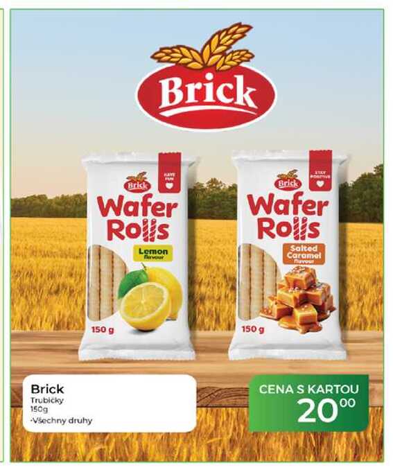 Brick Trubičky 150g 