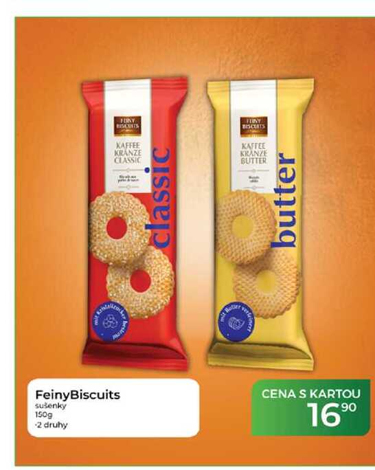 FeinyBiscuits sušenky 150g 