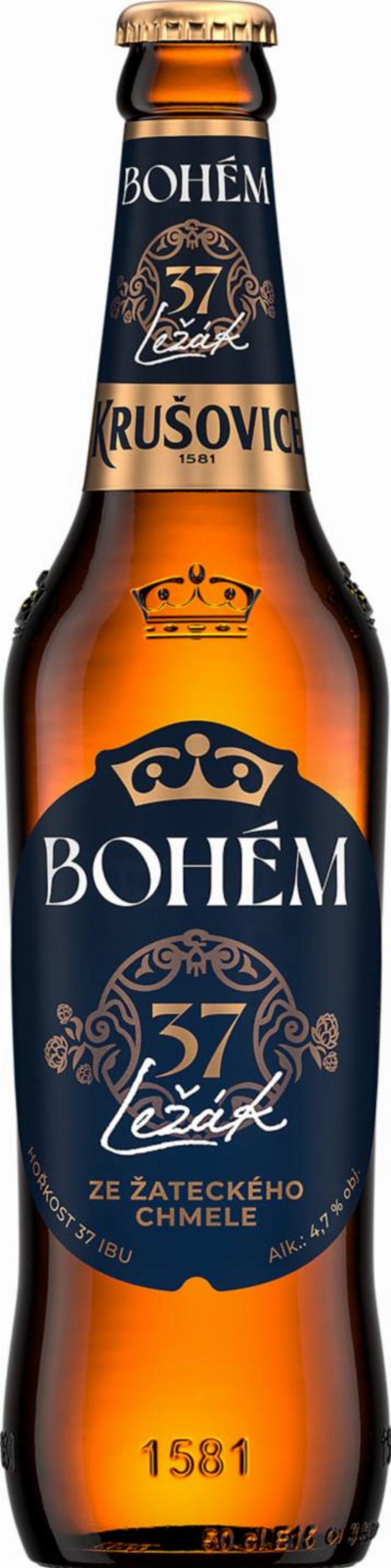 Krušovice Bohém pivo