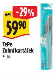 TePe Zubní kartáček, 1 ks  