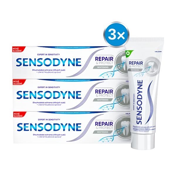 Sensodyne Repair & Protect Whitening (3x 75 ml)