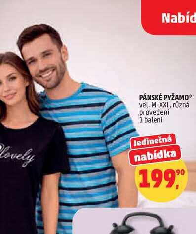 PÁNSKÉ PYŽAMO, 1 balení