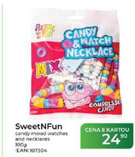 SweetNFun candy mixed watches and necklaces 100g 