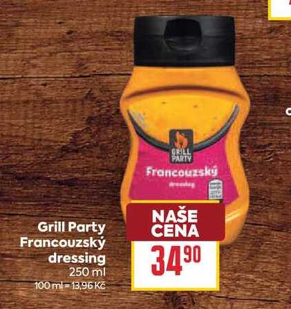 Grill Party Francouzský dressing 250 ml
