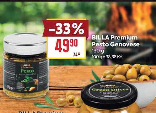 BILLA Premium Pesto Genovese 130 g 