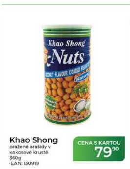 Khao Shong pražené arašidy v kokosové krustě 360g 