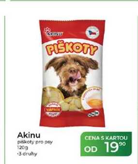 Akinu piškoty pro psy 120g 
