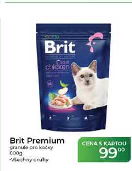 Brit Premium granule pro kočky 600g 