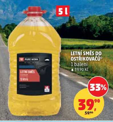 LETNÍ SMĚS DO OSTŘIKOVAČŮ, 5 l