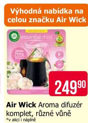 Air Wick Aroma difuzér komplet, různé vůně 