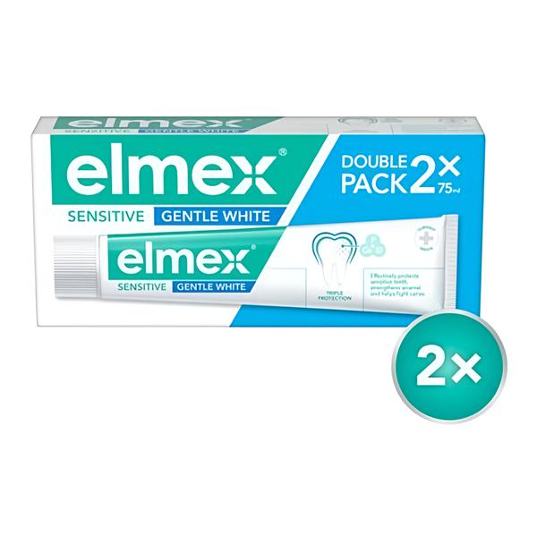 Elmex Sensitive whitening zubní pasta 2x75ml