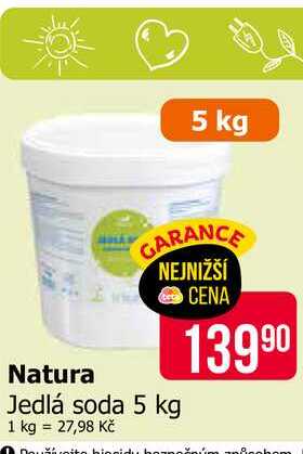 Natura Jedlá soda 5 kg 
