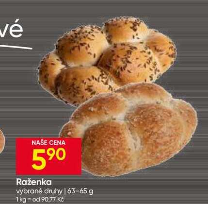 Raženka vybrané druhy 63-65 g 