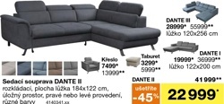 Sedací souprava DANTE III