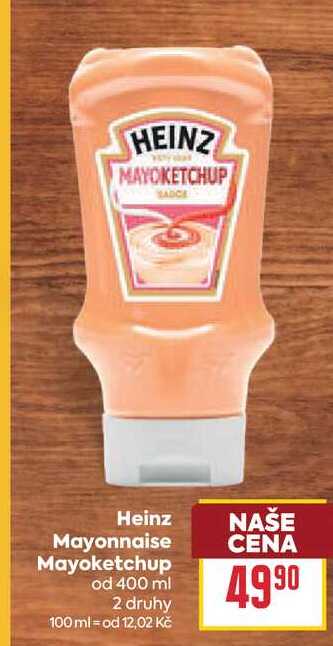 Heinz Mayonnaise Mayoketchup od 400 ml 