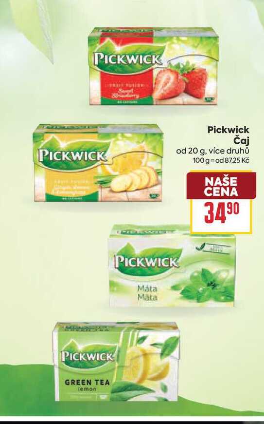 Pickwick Čaj od 20 g