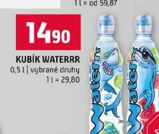 KUBÍK WATERRR 0,5l vybrané druhy