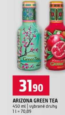 ARIZONA GREEN TEA 450 ml vybrané druhy 
