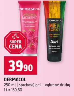 DERMACOL 250 ml sprchový gel vybrané druhy 