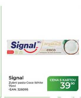 Signal Zubní pasta Coco White 75ml 