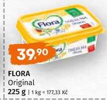 FLORA Original 225 g v akci