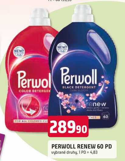 PERWOLL RENEW 60 PD 