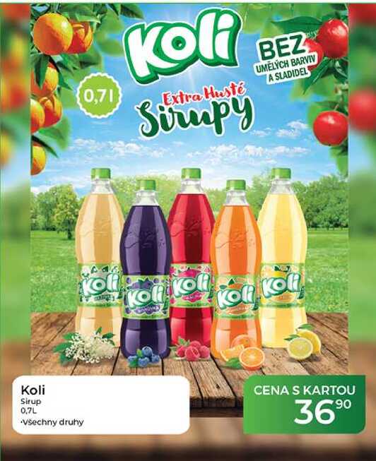 Koli Sirup 0,7L 