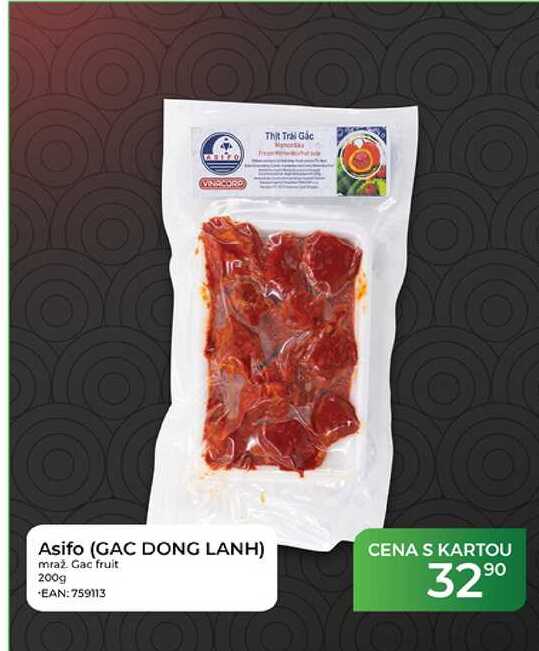 Asifo (GAC DONG LANH) mraž Gac fruit 200g  