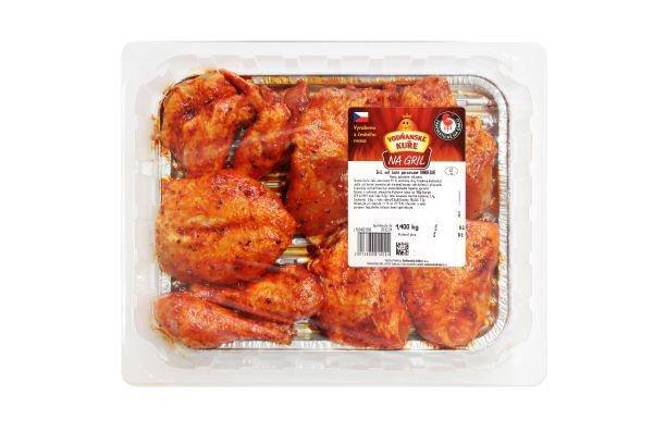 Gril set kuře porcované Barbeque, 1 kg